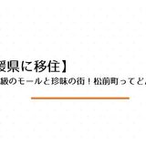 四国最大級のモールと珍味の街!松前町ってどんな町?