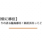 【愛媛県に移住】ものづくりの誇る臨海都市！新居浜市ってどんな町？